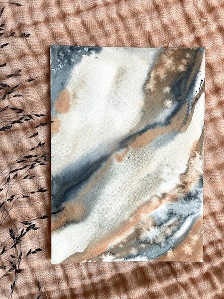 Product image of  ”Earth & Soil2” -akvarellikortti