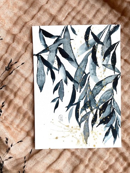 Product image of  ”Dreaming” -akvarellikortti