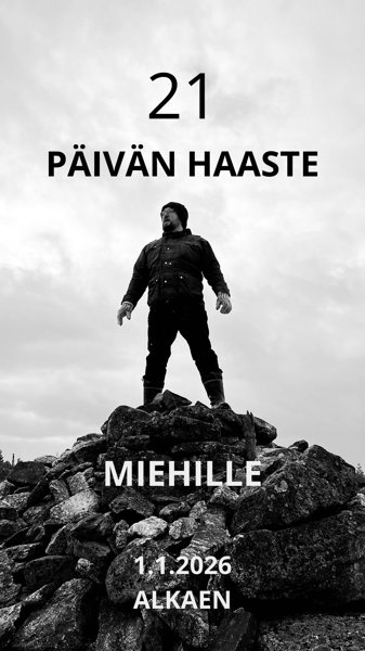 Product image of  21 PÄIVÄN HAASTE MIEHILLE 1.1.2026 ALKAEN