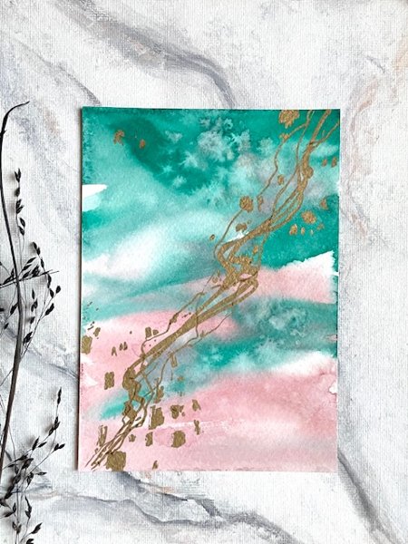 Product image of  ”Safe place” -akvarellikortti