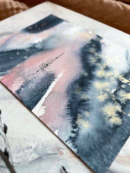 Product image of  ”Flow2” -akvarellikortti