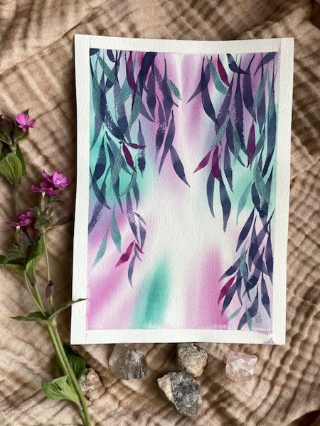 Product image of  "Step in” -vesiväriteos