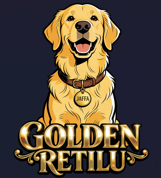 Product image of Golden Retilu T-paita (miesten malli)