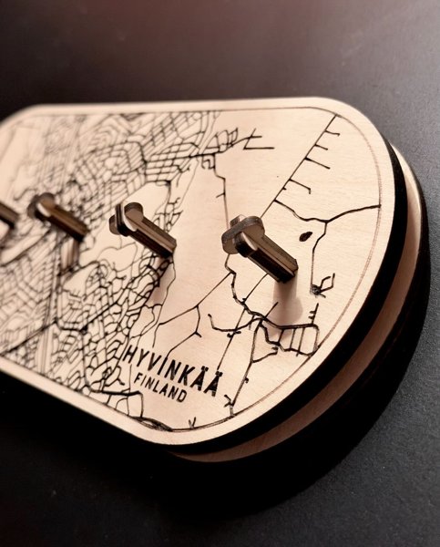 Product image of  Kartta-avainteline / naulakko