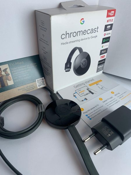 Product image of  Google Chromecast Gen 2 + Alkuperäispakkaus