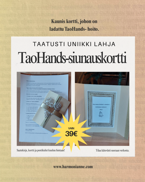 Product image of TaoHands-siunauskortti