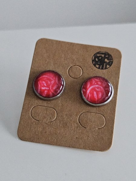 Product image of Punainen Art korvakoru