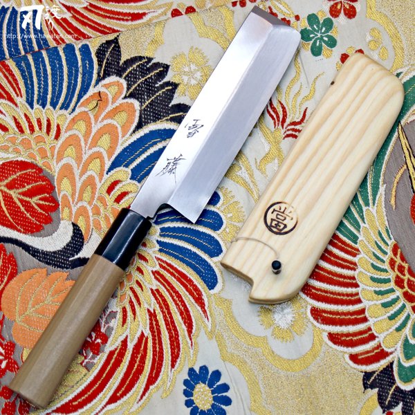 Product image of SALE - Endoshoji Kakugata Usuba 150 mm + saya