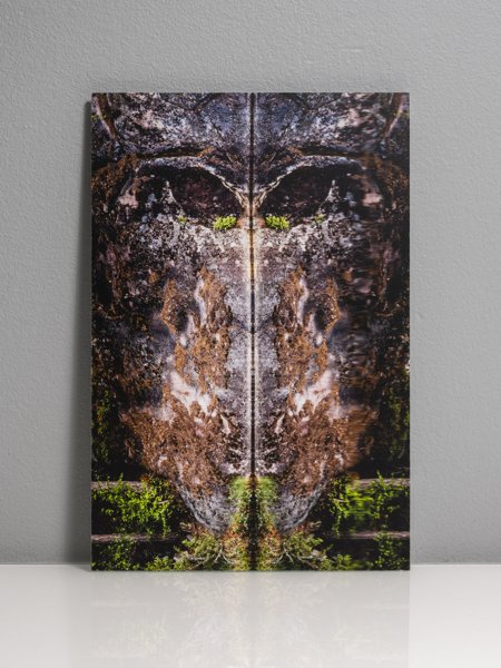 Product image of  Kasvoilla kallion uurteet, 30 x 20 cm, valokuvataulu, editio 1/5
