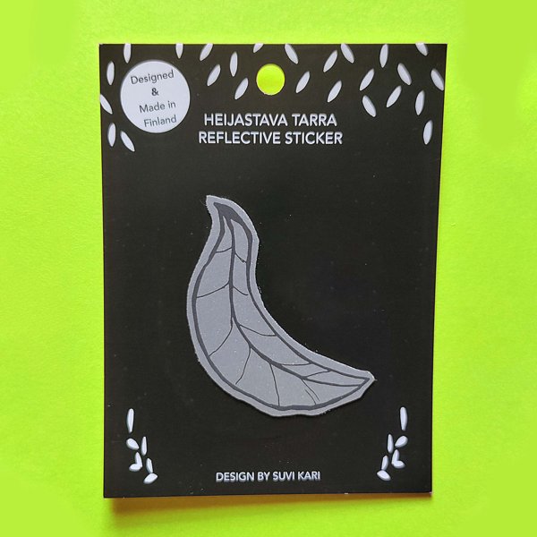 Product image of Heijastava tarra "lehti"
