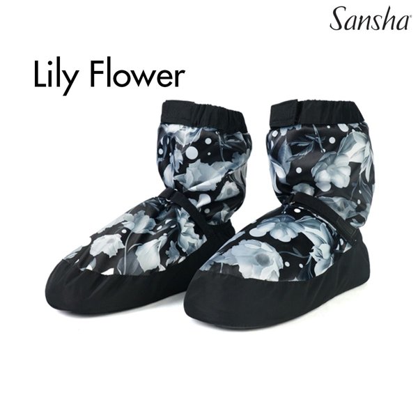 Product image of  Sansha, Nebraska lämmittelytossut, Lily Flower, koko 39-40