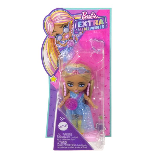 Product image of  Barbie Extra Mini doll 8x16cm 4 assorted in display