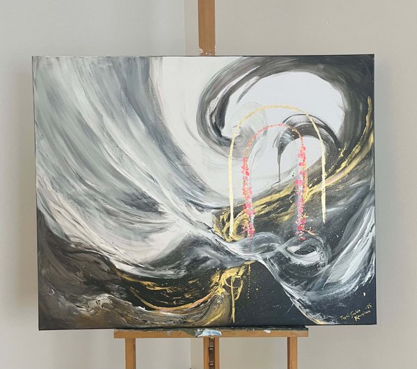 Product image of  Taideteos "Mitä jos kertoisin rakastavani Sinua" - 100x81cm