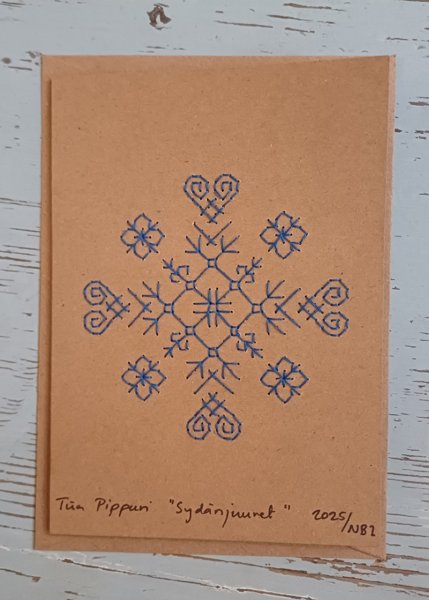 Product image of  Sydänjuuret uus&sin - Heart roots nat&blue