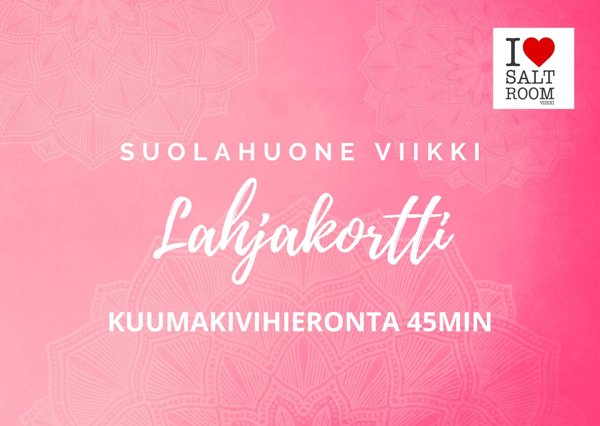 Product image of KUUMAKIVIHIERONTA 45MIN