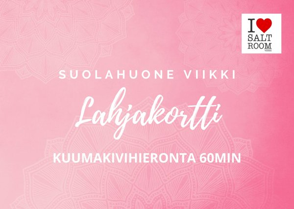 Product image of KUUMAKIVIHIERONTA 60MIN