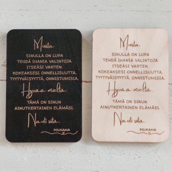 Product image of  Poukaman magneetit (myymälästä osto)