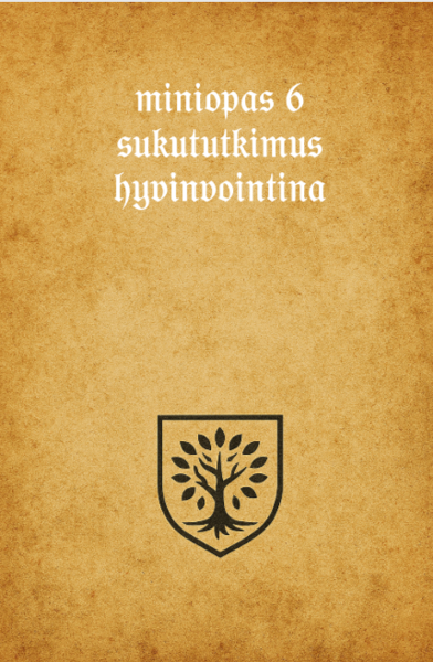 Product image of  miniopas 6 - sukututkimus hyvinvointina sähköinen kirja