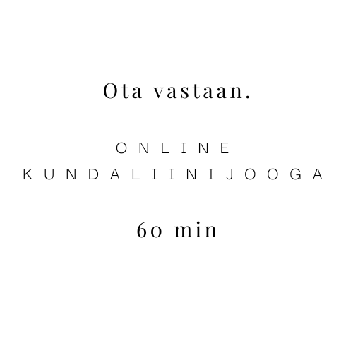 Product image of  Ota vastaan - online kundaliinijooga 2.1. klo 17.30