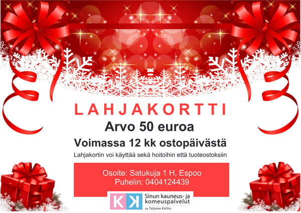 Product image of  LAHJAKORTTI 50€