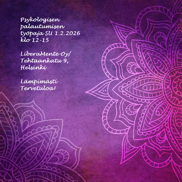 Product image of  Psykologisen palautumisen työpaja