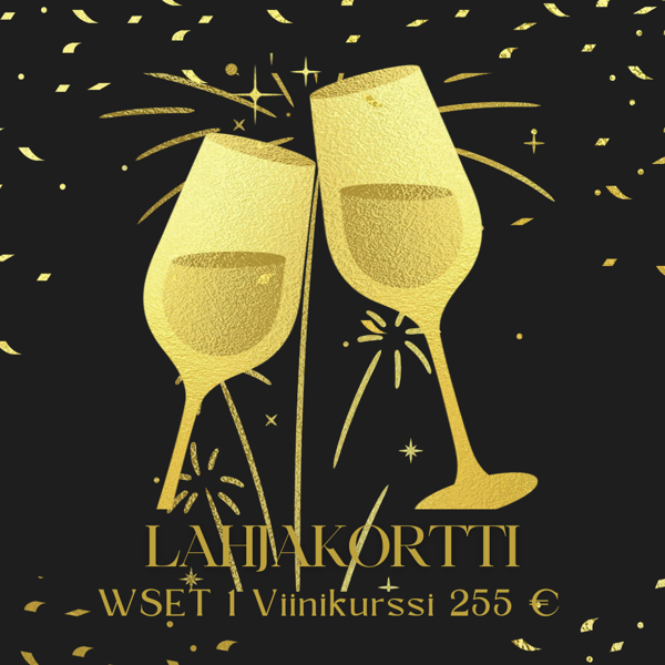 Product image of  Lahjakortti WSET 1 viinikurssi