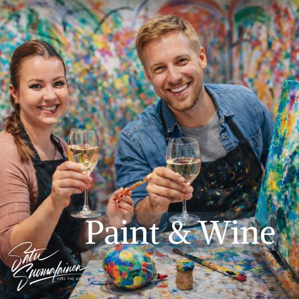 Product image of  Paint & Wine  / perjantaina 30.1 klo: 17.30-20.30