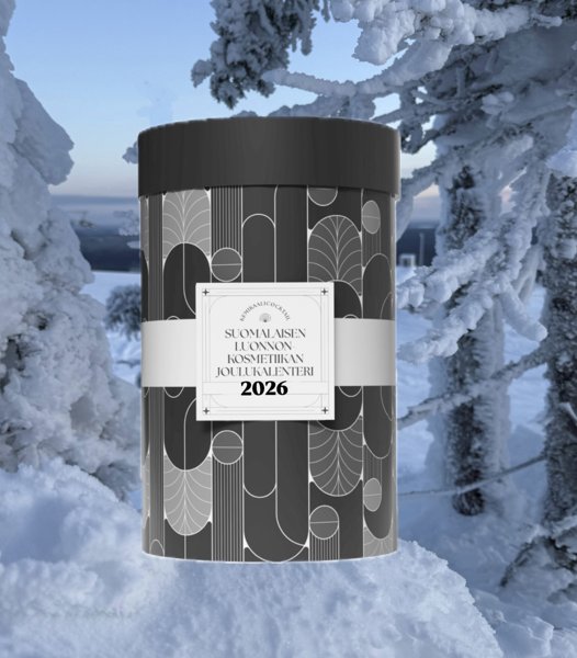 Product image of  Suomalaisen Luonnonkosmetiikan Joulukalenteri 2026 (early bird)