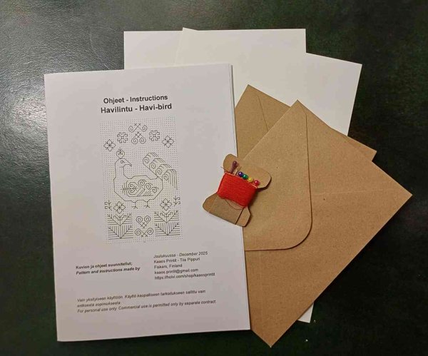 Product image of  DIY Havilintu valk&pun - Havi-bird whi&red