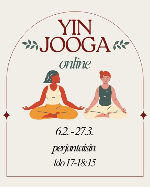 Product image of  Yinjooga onlinekurssi  6.2.-27.3.