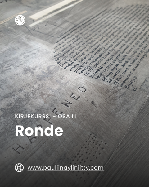 Product image of  Ronde-kirjekurssi osa III