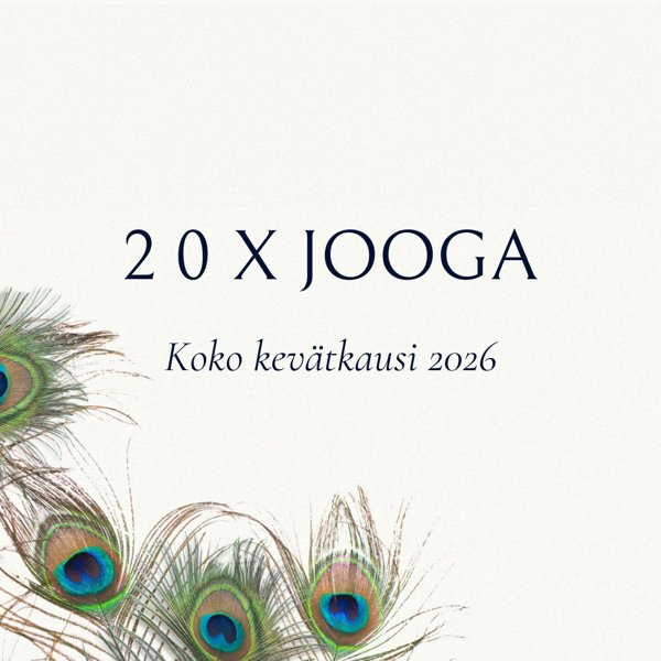 Product image of  Kundaliinijoogatunti verkossa x 20, koko kevätkausi 2026