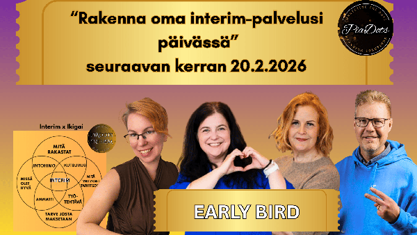 Product image of EARLY BIRD: Rakenna oma interim-palvelusi päivässä 20.2.2026
