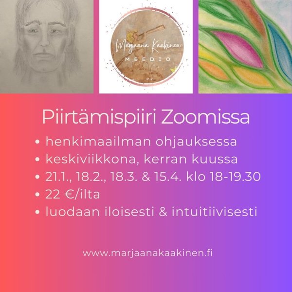 Product image of  Piirtämispiiri Zoomissa, ke 21.1. klo 18-19.30