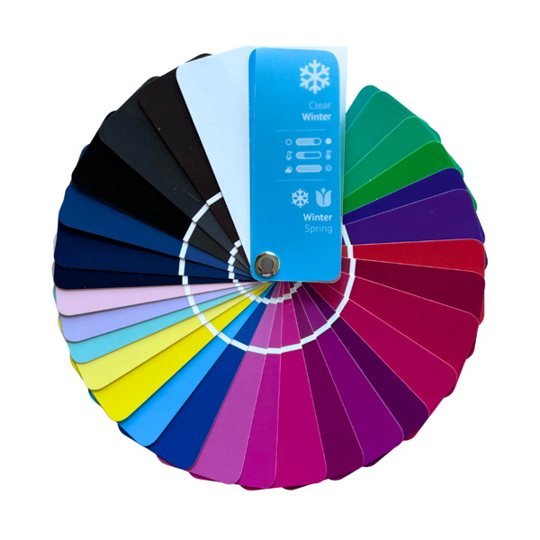 Product image of  12-jakoinen viuhka: Kirkas talvi