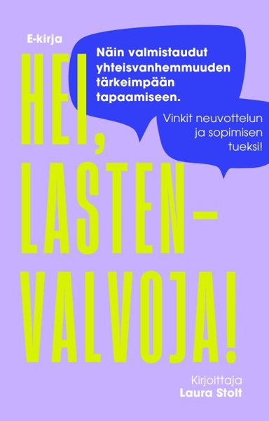 Product image of  Hei, lastenvalvoja! -E-kirja