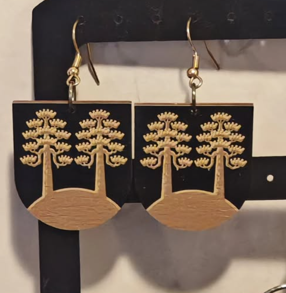 Product image of  Mäntyharju vaakuna - korvakorut