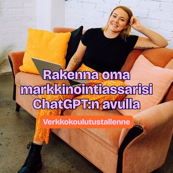 Product image of  Verkkokoulutus: Rakenna oma ChatGPT-markkinointiassarisi