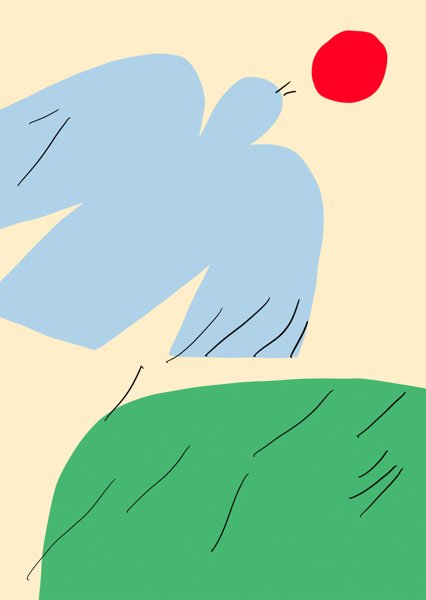 Product image of Poster Bird "Hope"