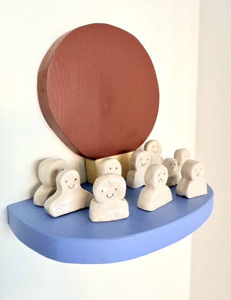 Product image of The Little Something Art Shelf by Studio Oi