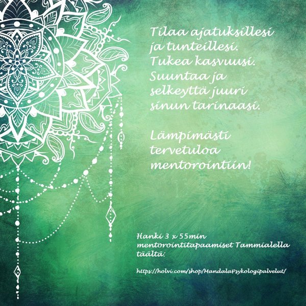 Product image of Mentorointi 3 x 55min - Tammiale 💚