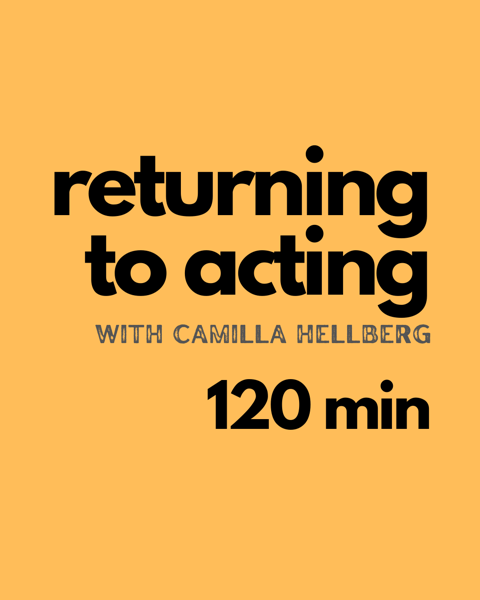Product image of  Returning to Acting (120 min)