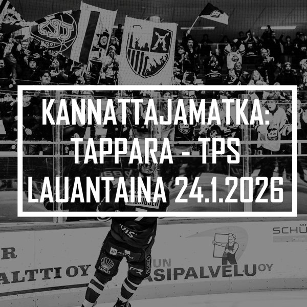 Product image of  Kannattajamatka: Tappara - TPS 24.1.2026