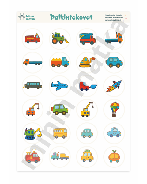 Product image of  Palkintokuvat - auto