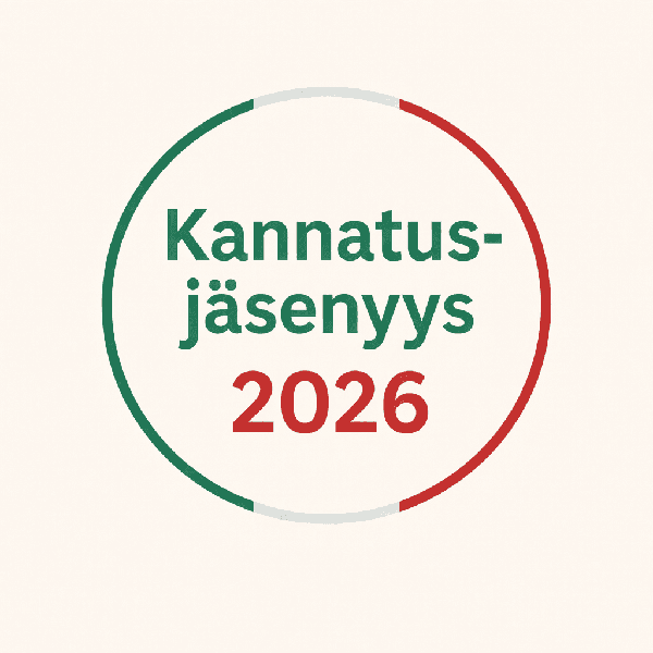Product image of Kannatusjäsenyys (kaikille) 2026 - Socio sostenitore