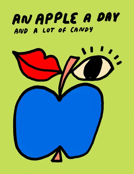 Product image of Poster An Apple A Day