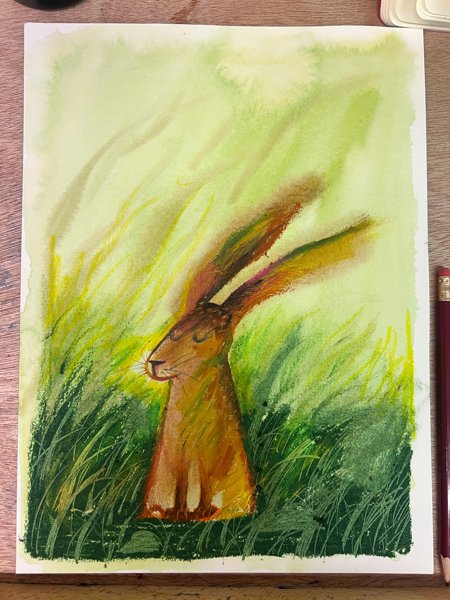 Product image of  Hare on Grass (RESERVED)