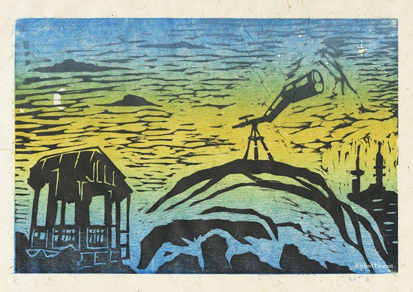 Product image of  Alppipuiston huvimaja - Juliste - A4