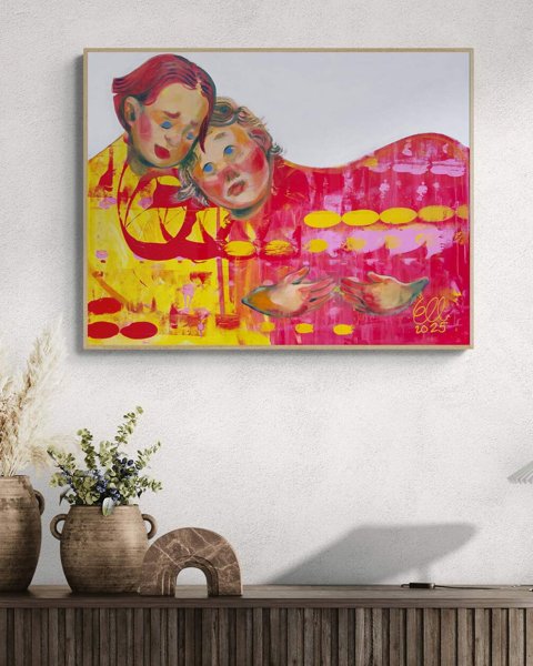 Product image of  Maalaus: Älä pelkää, olen tässä | Painting: Here By Your Side