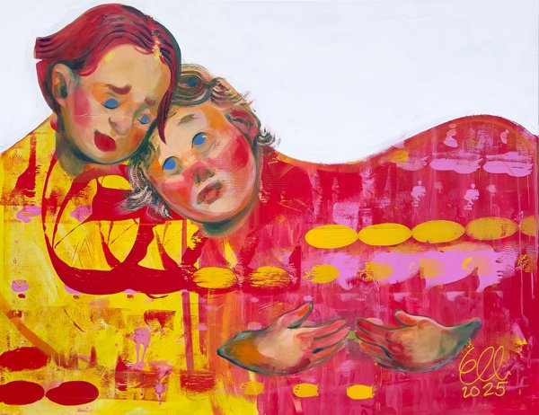Product image of  Maalaus: Älä pelkää, olen tässä | Painting: Here By Your Side